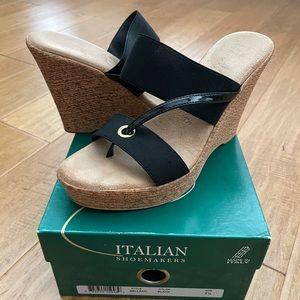 italian shoemakers bellamy sandals size 7.5